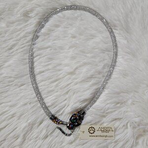 Amrita Singh Snake Mesh Necklace